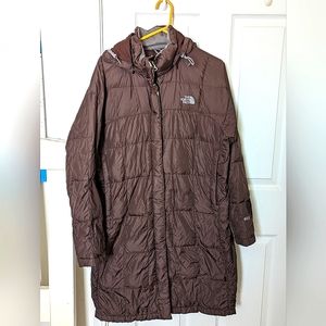 Woman's North Face Metropolis Long Down 600 Parka Coat